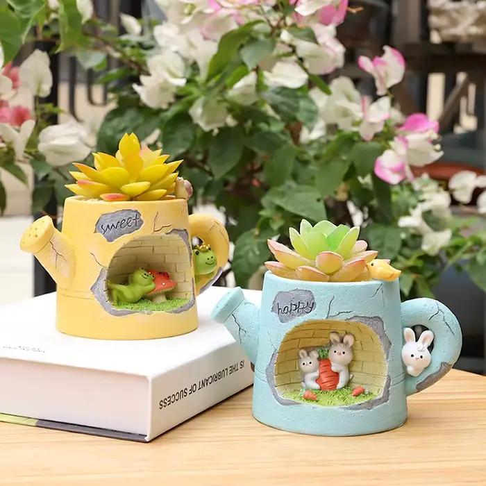 Arrosoir décoratif pour plantes succulentes