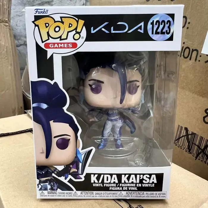 Funko POP! Figurine officielle limitée League of Legends K/DA Ahri Evelynn Kai’Sa Akali, cadeau de collection pour les fans du jeu LOL