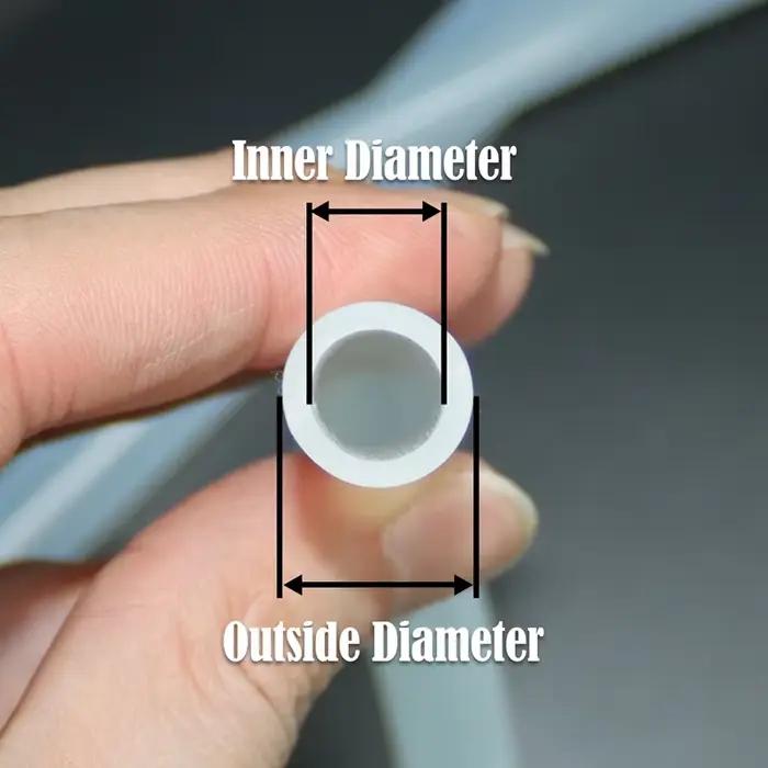 Tuyau en Silicone Transparent de qualité alimentaire
