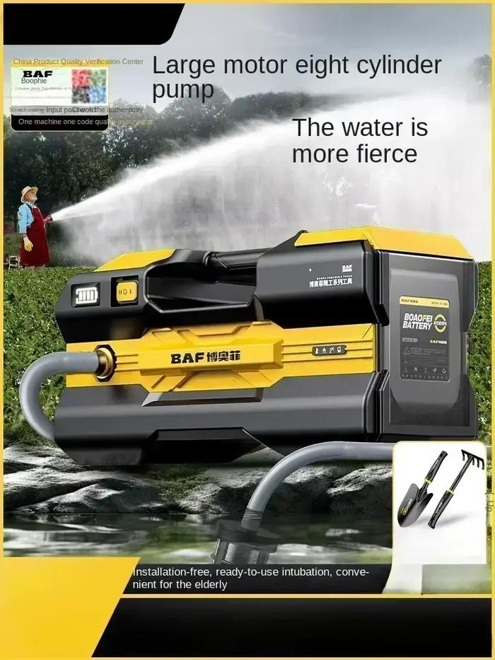 Pompe à eau Rechargeable portative 110V/220V pour l'irrigation et la plantation de jardin CCC