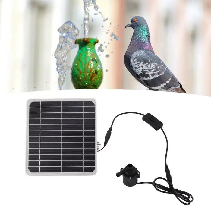 Kit de pompe à eau solaire 50W avec stockage de batterie pour un fonctionnement 24h/24 et 7j/7
