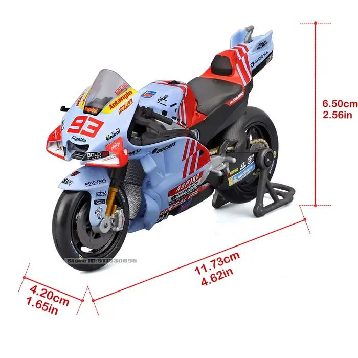 Maisto 1:18 # 93 Marc Marquez # 73 Alex Marquez 2024 Gresini Racing MotoGP alliage moulé modèle de moto collection cadeau jouet