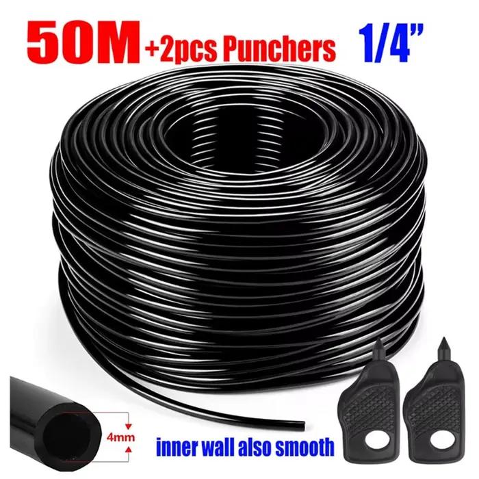 Tuyau d'arrosage de jardin BSEVB - Micro-tuyau PVC 4/7 mm