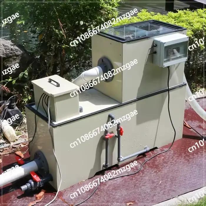 Machine de microfiltration à tambour rotatif