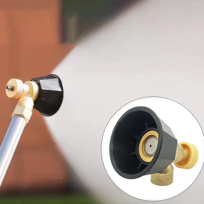 Arroseur agricole coupe-vent