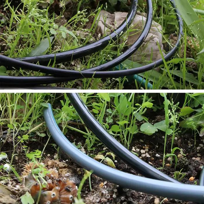 Tuyau d'arrosage de jardin 10M/20M/30M/50M 4/6mm 5/8mm 9/12mm 12/16mm pour système d'irrigation goutte