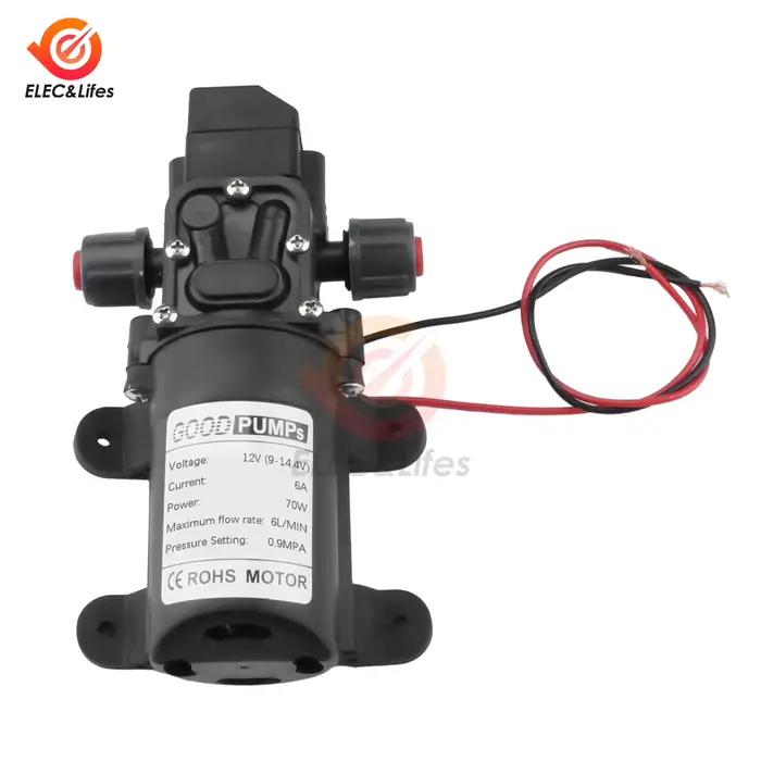 Commutateur de d￩bit automatique 3 - 5L / Min DC 12V 5a 60W 70W 72w pompe ￠ eau