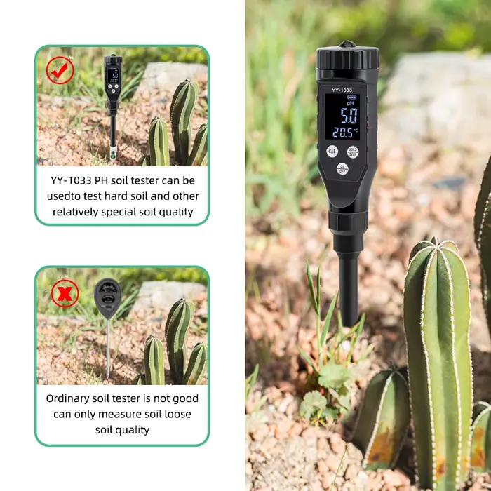 Testeur de sol intelligent avec Bluetooth