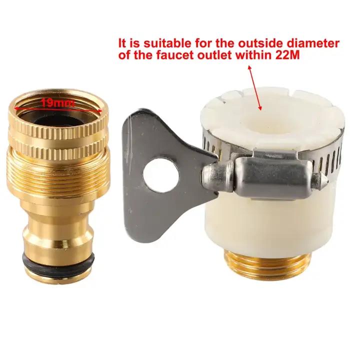 Adaptateurs universels pour robinet de tuyau de 15-23 mm
