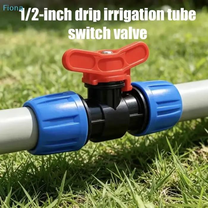 ☭ Vanne de commutation pour tuyau d'irrigation goutte à goutte de 1/2 pouce
