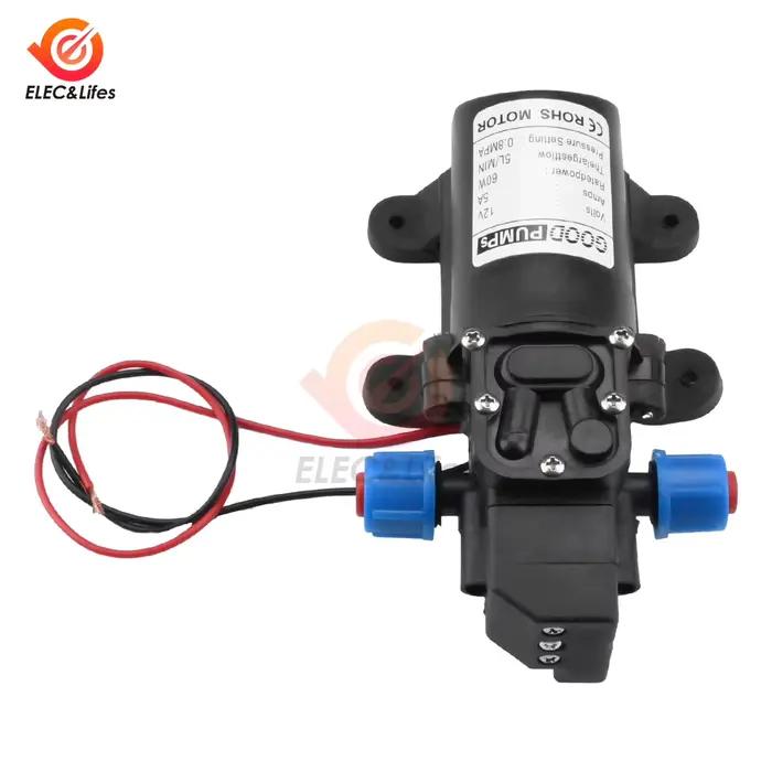 Commutateur de d￩bit automatique 3 - 5L / Min DC 12V 5a 60W 70W 72w pompe ￠ eau