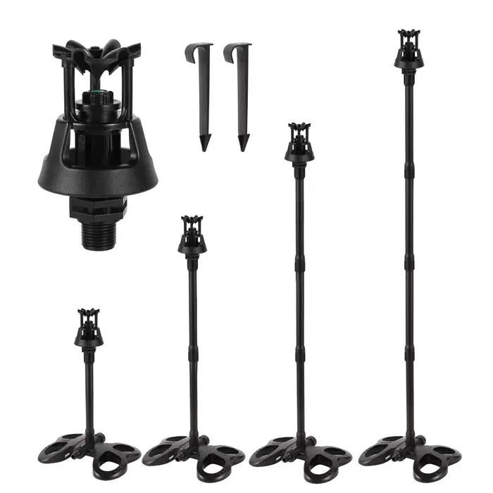 Arroseur pivotant d'irrigation de jardin avec rallonge