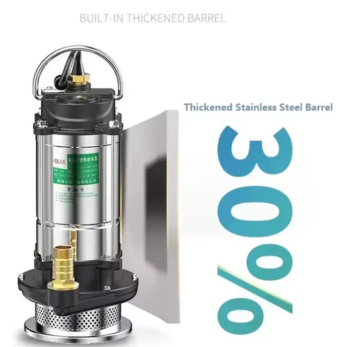 Pompe submersible 220V pour l'agriculture