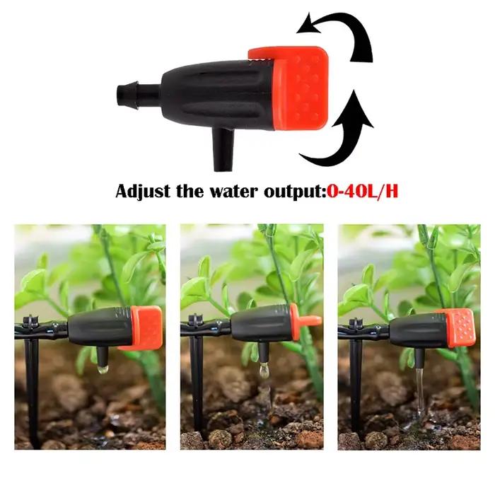 Arroseurs goutte-à-goutte à débit réglable