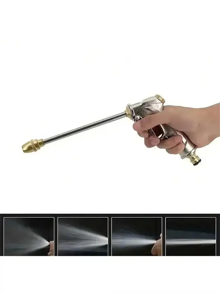 Pistolet à eau à tige longue haute pression en métal