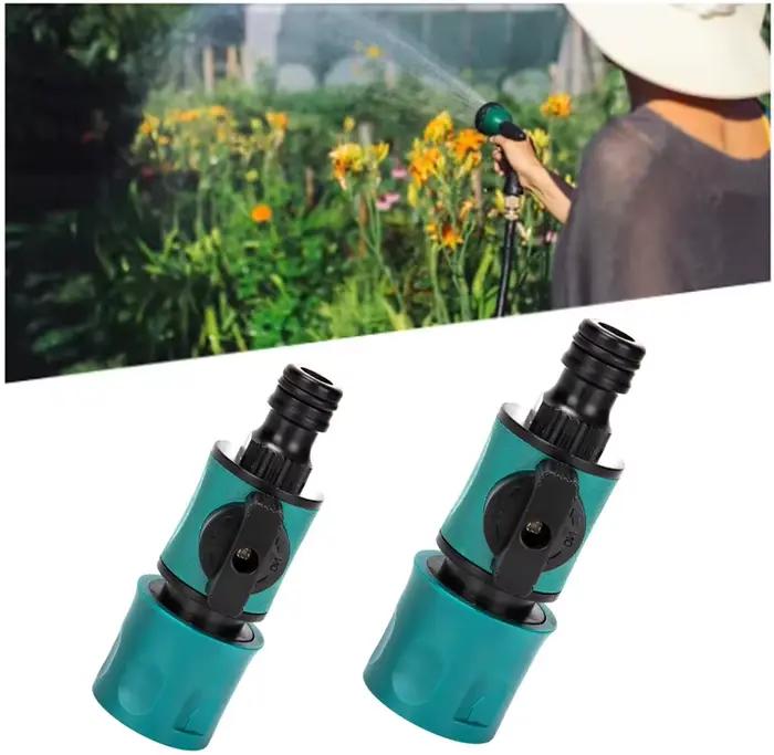 Nouveau tuyau d'arrosage vanne d'arrêt adaptateur de robinet connecteur d'eau de jardin gadget de jardin pour arrosage du jardin irrigation du jardin jardinage facile efficace et durable