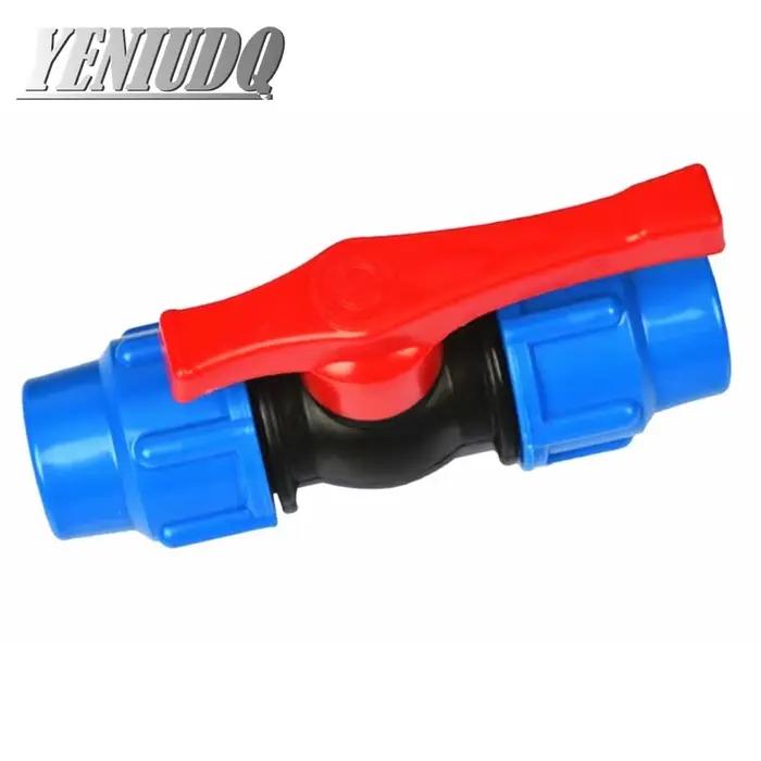 Raccords rapides pour tuyaux d'irrigation en plastique 20/25/32/40/50/63mm