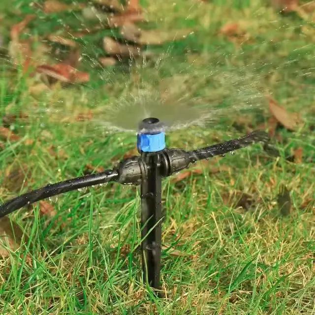 Kit de système d'irrigation goutte à goutte 1/4'' - Débit réglable