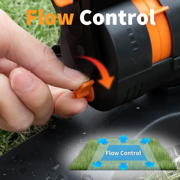 Arroseurs oscillants Diivoo Mini Turbo pour jardin