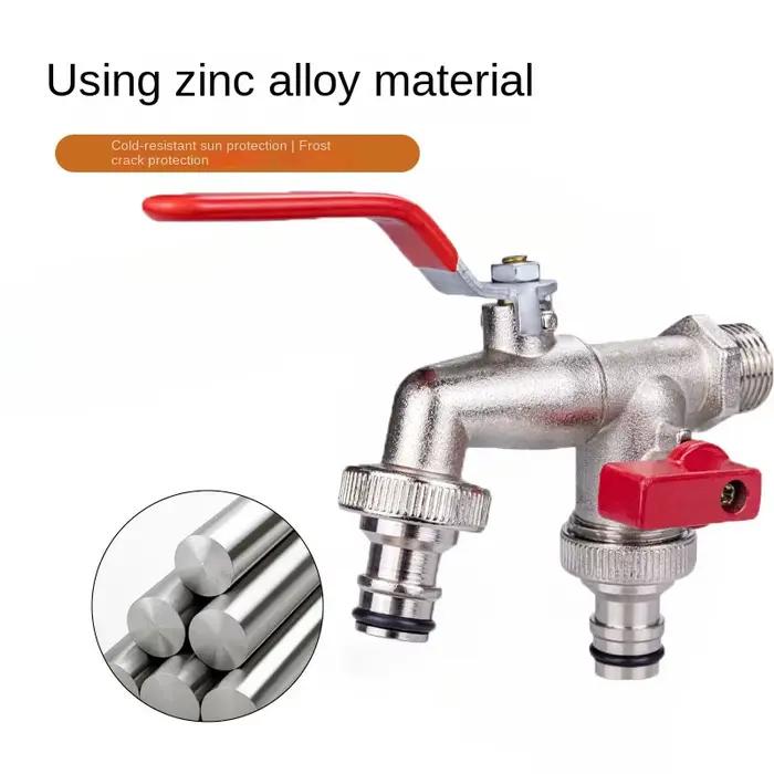 Bibcock en alliage de zinc pour l'd'argile industrielle et domestique