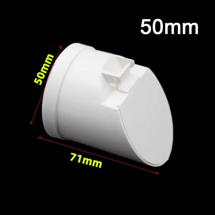 Valve de contrôle de tuyau de Drainage en PVC