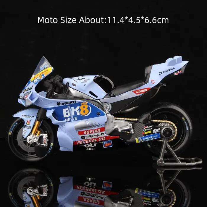 Maisto 1:18 2025 BK8 Gresini Racing Moto Modèle 73 #   Alex Marquez 54 #   Jouet moto statique Fermin Aldeguer GP