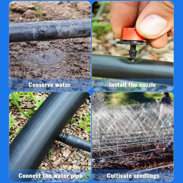 Perforateur de tuyaux d'irrigation goutte a goutte outil de perforation manuel pour tubes d'irrigation goutte a goutte pour ouverture de tuyaux pe de 16 20 mm lot de 2 occasion jardinage professionnel ou amateur occaions speciales