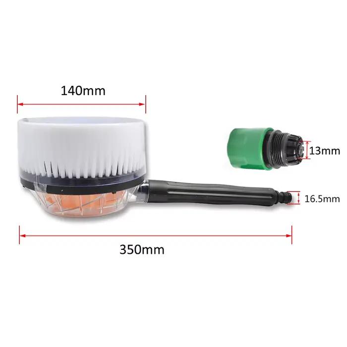 Brosse rotative pour le nettoyage de l'eau