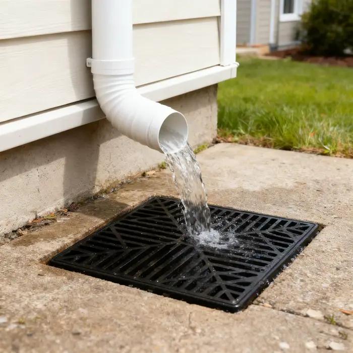 Réservoir de collecte de drainage