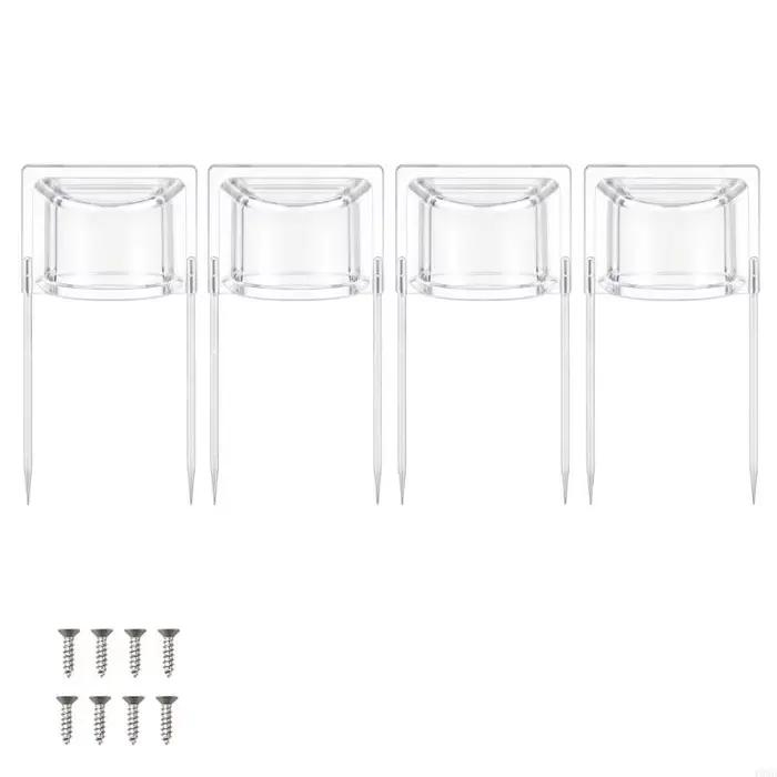 Ensemble 4 couvercles d'arrosage en plastique conçus pour arrosage entretien efficaces du jardin Y5GB