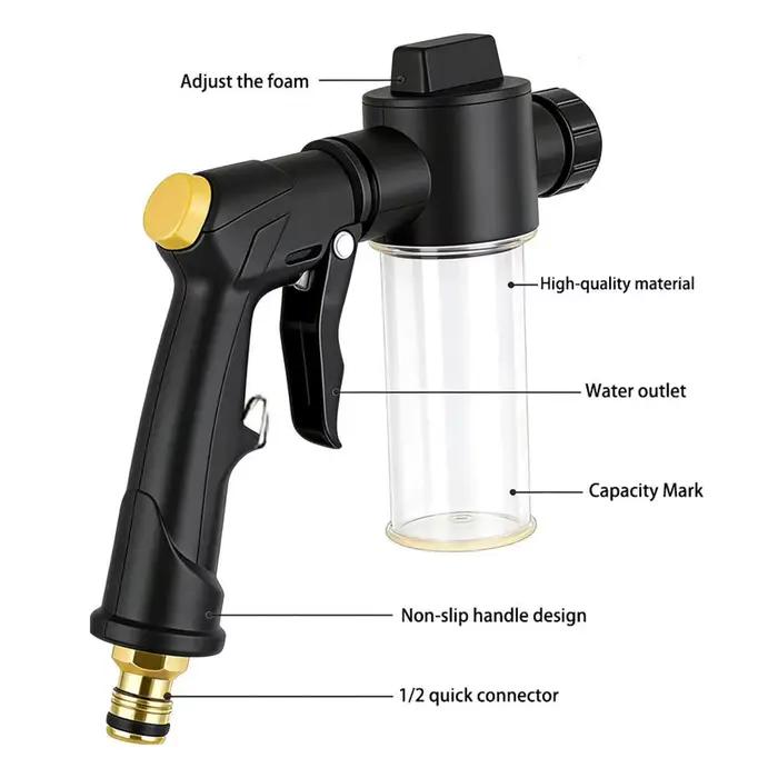 Pistolet de pulvérisation d'eau professionnel pour jardin