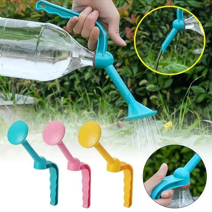 Bouteille d'arrosage manuelle double usage pour jardinage