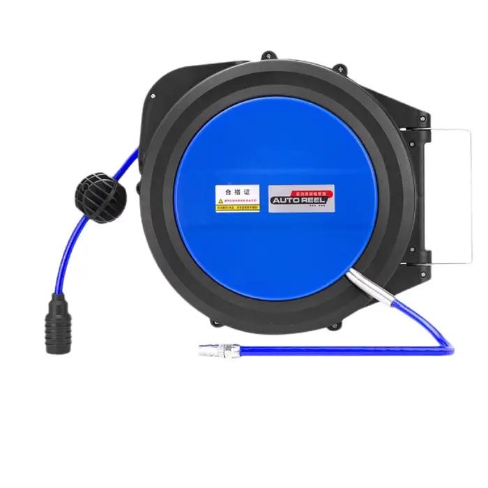 Enrouleur automatique de tuyau PU air eau 10–25 m dévidoir rétractable pour atelier automobile lavage auto outils pneumatiques montage mural