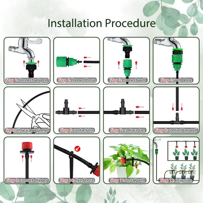 Système d'irrigation de jardin automatique