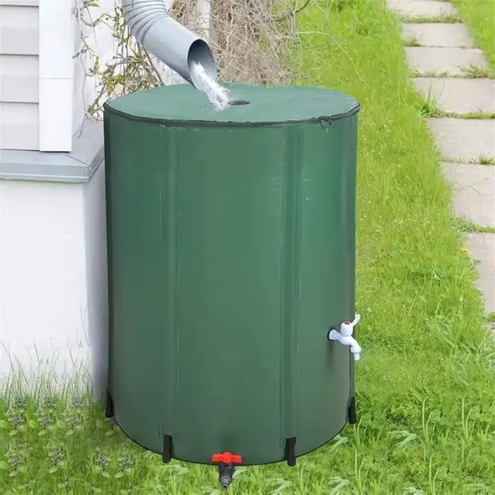Baril de pluie pliable 50-500l