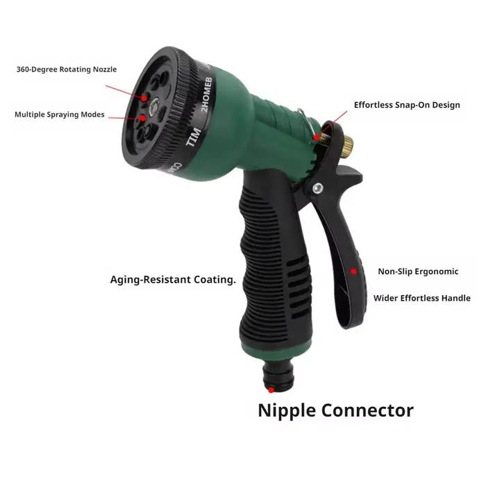 Pistolet d'arrosage haute pression pour jardin