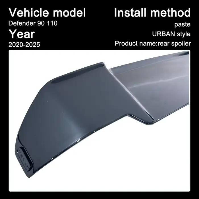 Becquet de style urbain pour Land Rover Defender 90 110 2020-2025 L663, becquet arrière, aile arrière, article de décoration extérieure