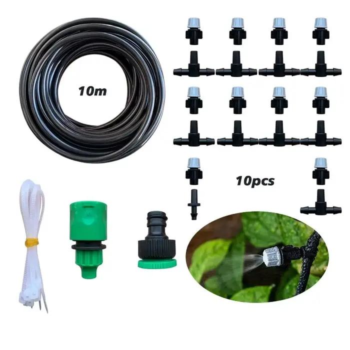 Nouvelle Irrigation 10 mètres 10 buses d'arrosage pulvérisateur d'eau brumisation brouillard système de buse de