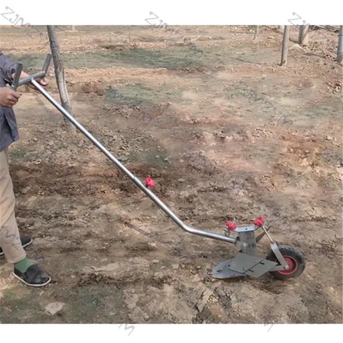 Charrue manuelle à poussée pour jardiniers passionnés adaptabilité largeur lame réglable occaions spéciales jardinage traditionnel