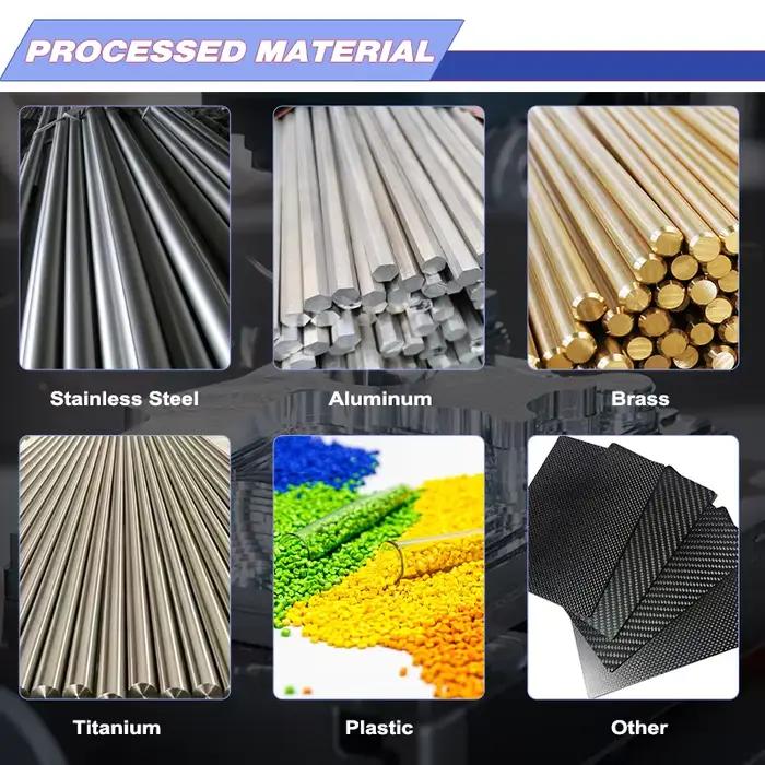 Usine chinoise de pièces usinées CNC sur mesure pour prototypes de précision, service de fabrication par machine et fabrication rapide CNC, devis en ligne