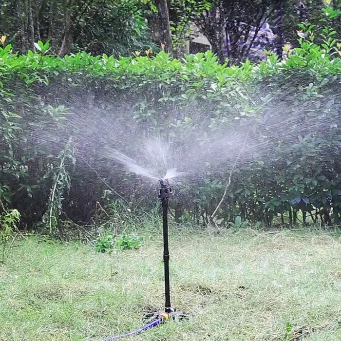 Arroseur pivotant d'irrigation de jardin avec rallonge