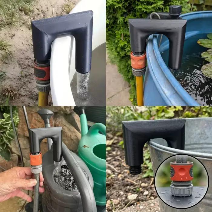 Crochet de tuyau d'arrosage durable - Remplissage facile du réservoir d'eau