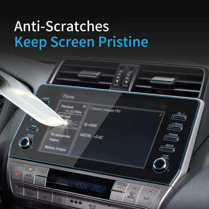 Film de Protection en verre trempé pour tableau de bord de Console de voiture, protecteur d'écran pour navigateur, pour LAND CURISER PRADO 2022 Toyota