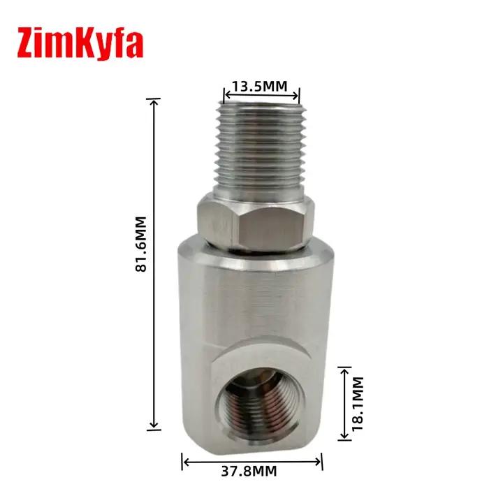 Raccord pivotant robuste de 1/2 pouce pour enrouleur de tuyau - Composants de raccordement pour enrouleurs de tuyaux en acier domestiques et industriels