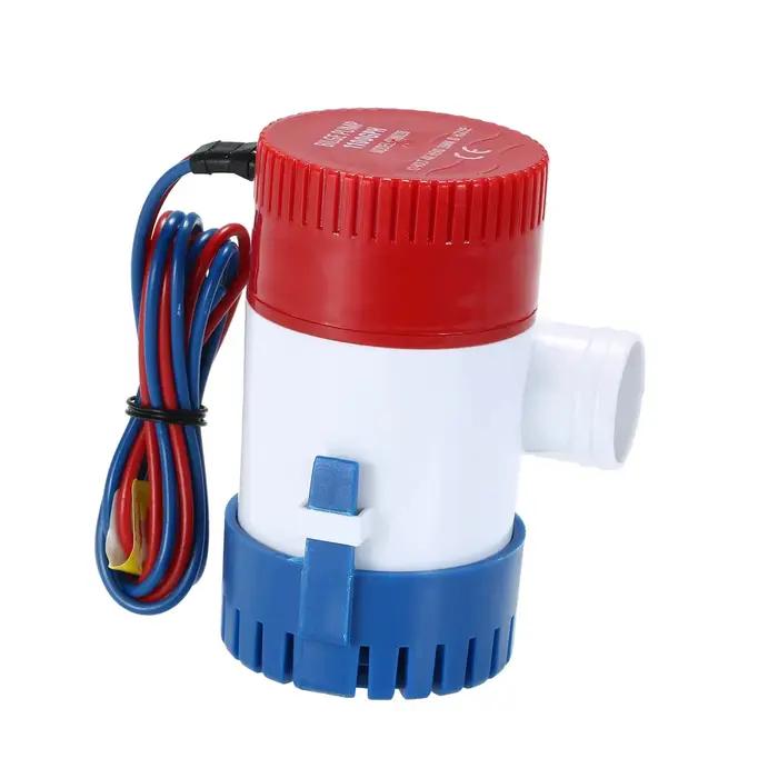 Pompe électrique de cale marine, pompe à eau de bateau SubSN, 1100GPH, 12V