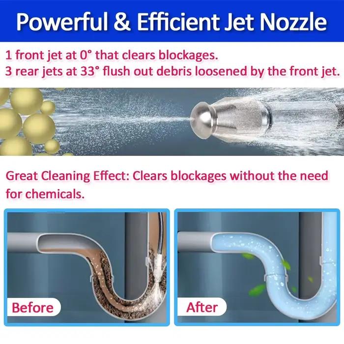 Nettoyeur de tuyaux de nettoyage d'eau de vidange d'égout