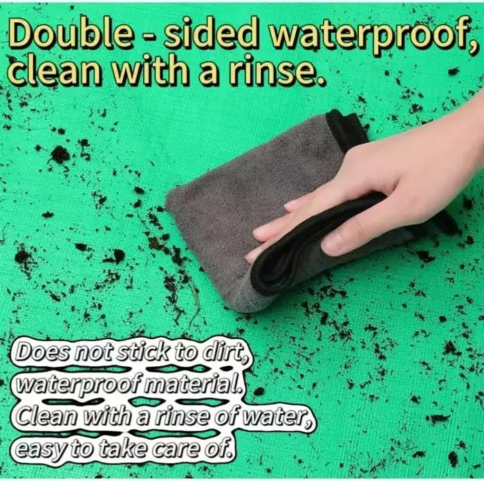 Tapis de jardinage carré pour plantes