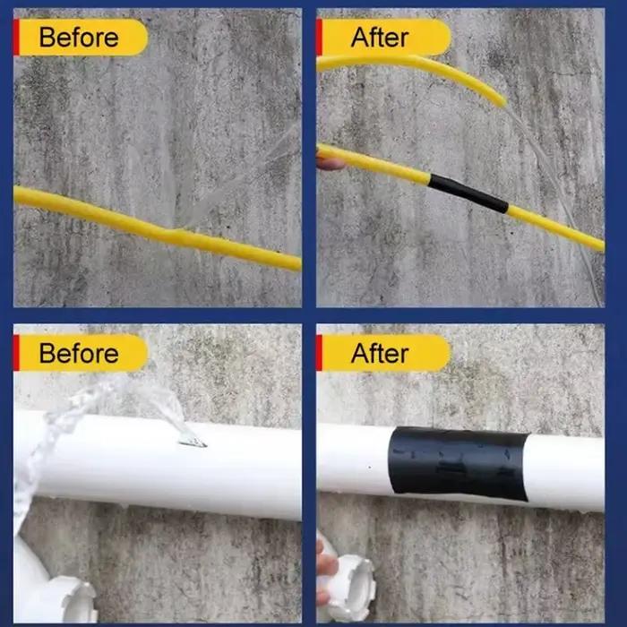 Ruban de réparation de fuite en PVC ultra-durable et super résistant – Solution hermétique