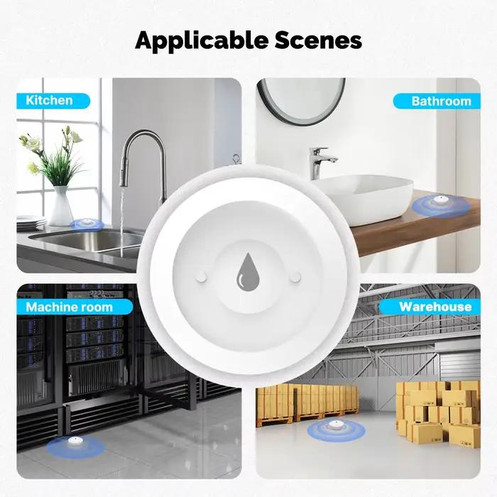 Détecteur de fuite d'eau intelligent MOES Tuya ZigBee