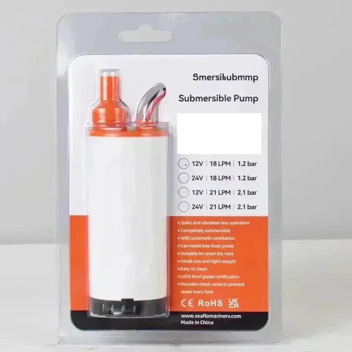 12V 21L/min RV pompe Submersible Micro
